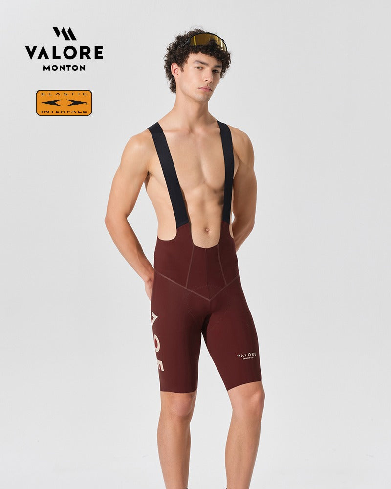 mens cycling bib shorts red