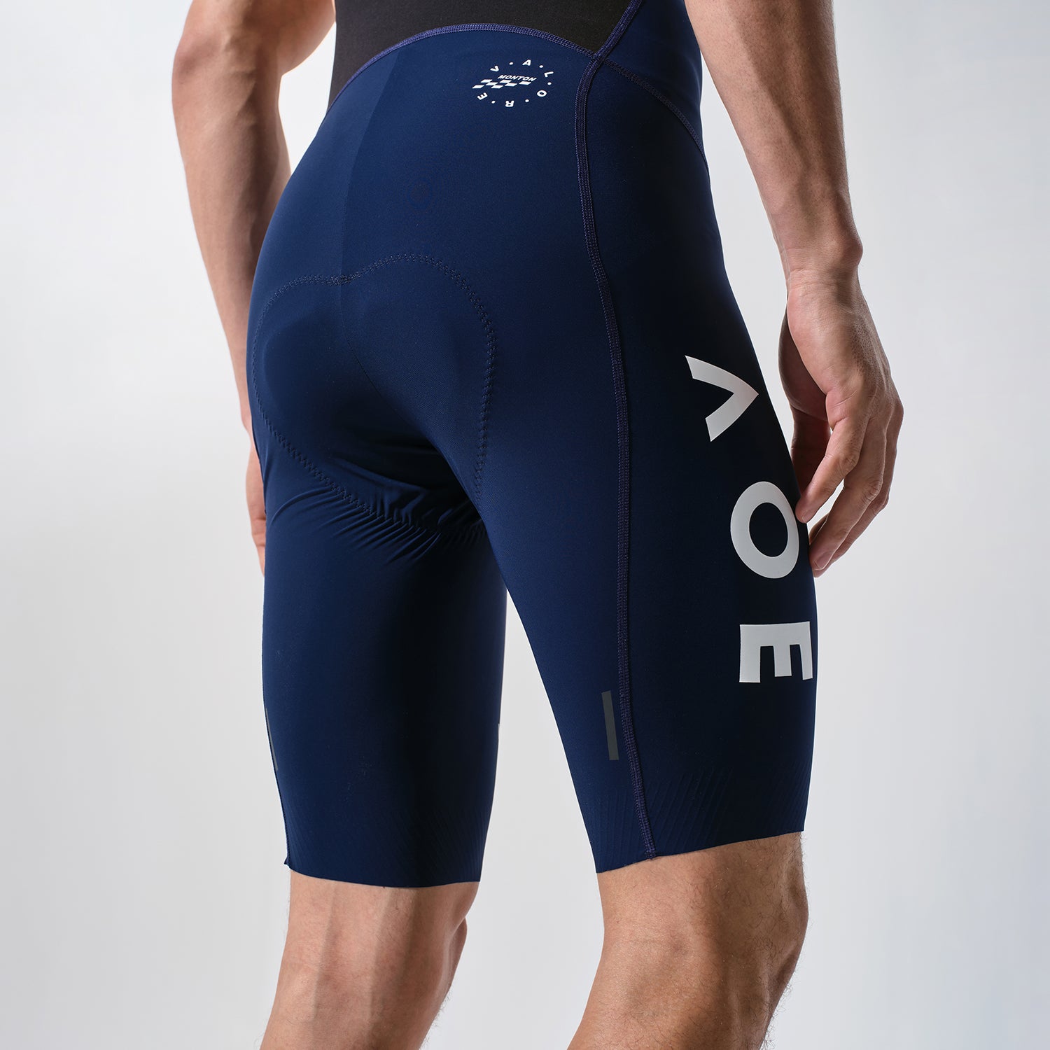 navy blue cycling bib shorts