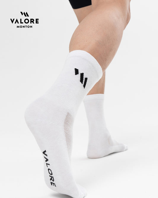 cycling socks white