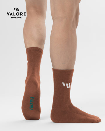 cycling socks brown