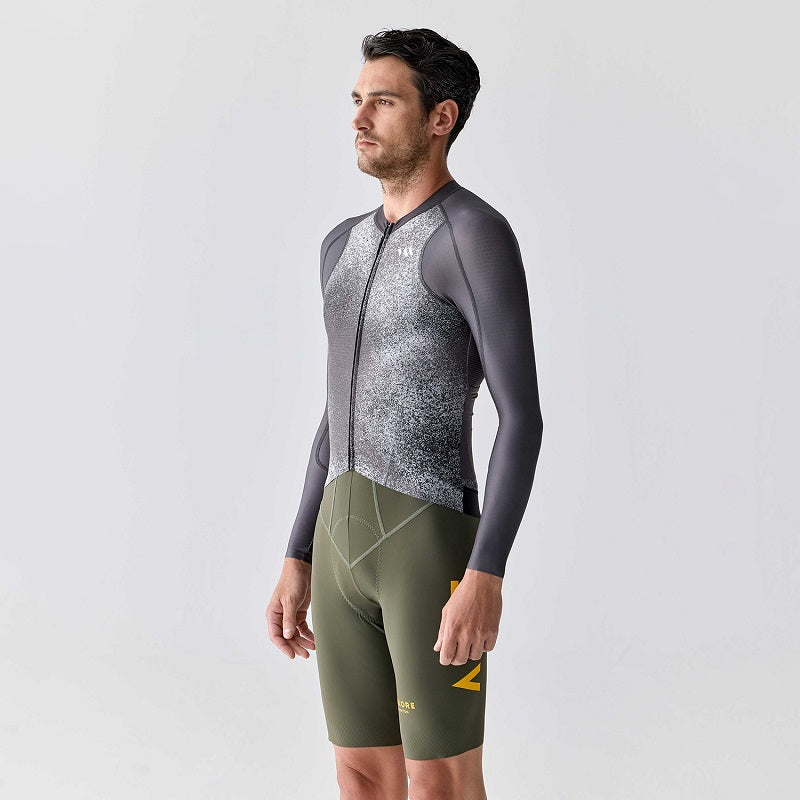 long sleeve summer cycling jersey