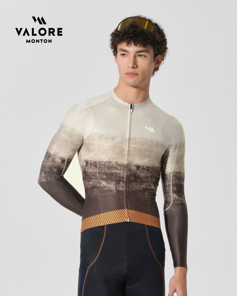 long sleeve summer cycling jersey