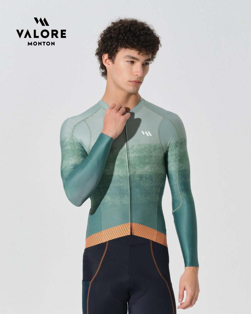 long sleeve summer cycling jersey