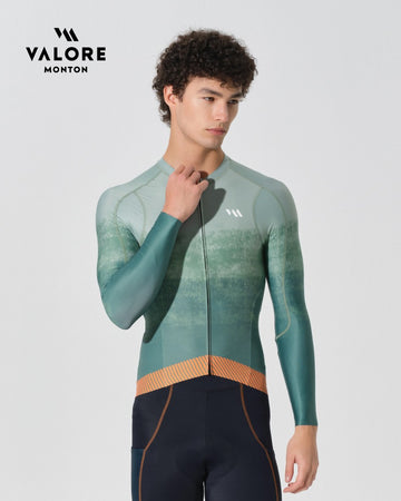 long sleeve summer cycling jersey
