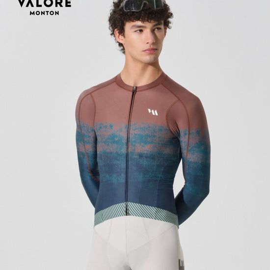 long sleeve summer cycling jersey