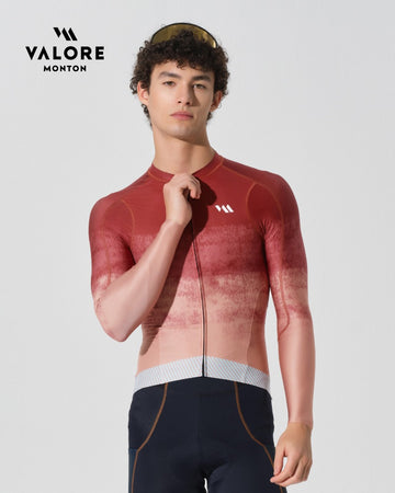 long sleeve summer cycling jersey