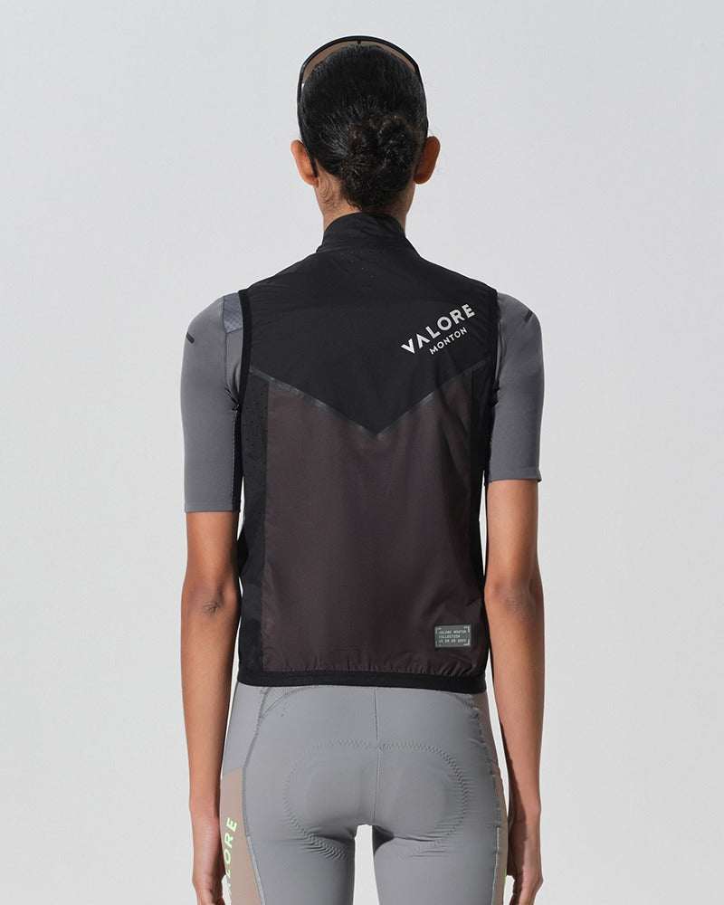 black cycling vest womens
