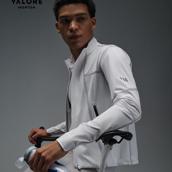 mens reflective cycling jacket