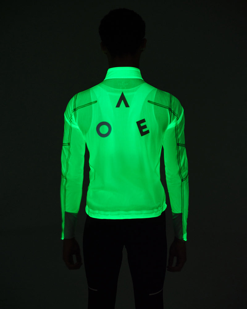 mens reflective cycling jacket