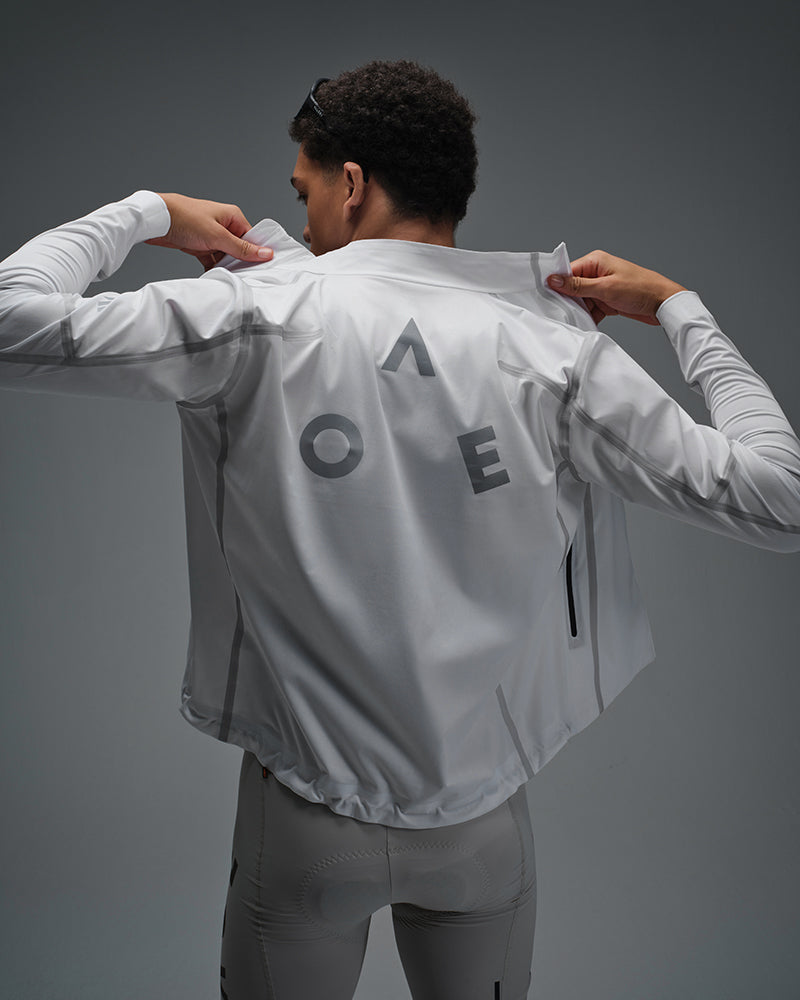 mens reflective cycling jacket