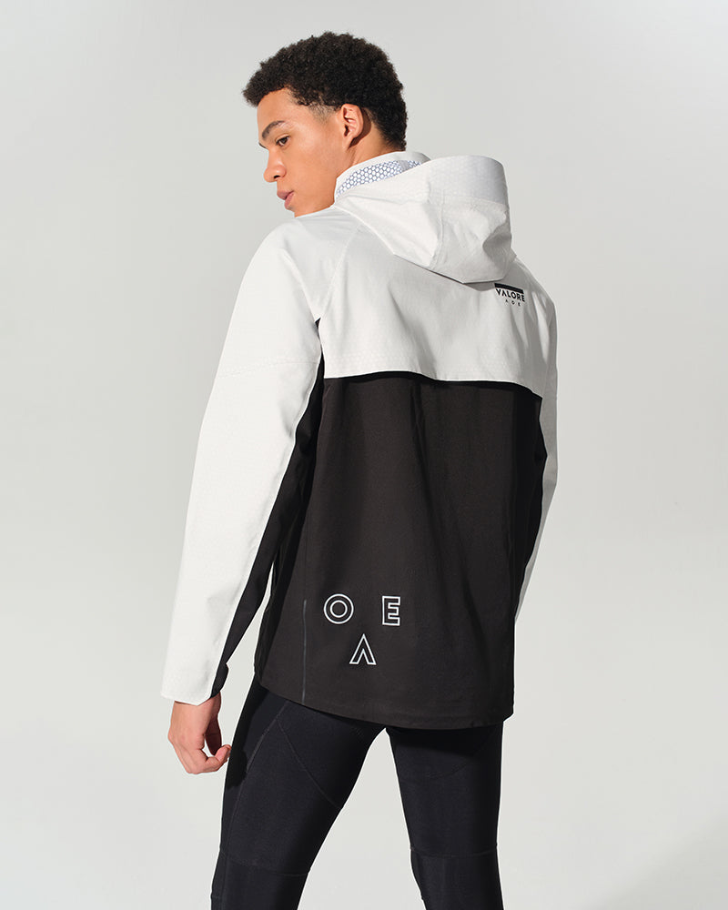 cycling rain jacket with hood