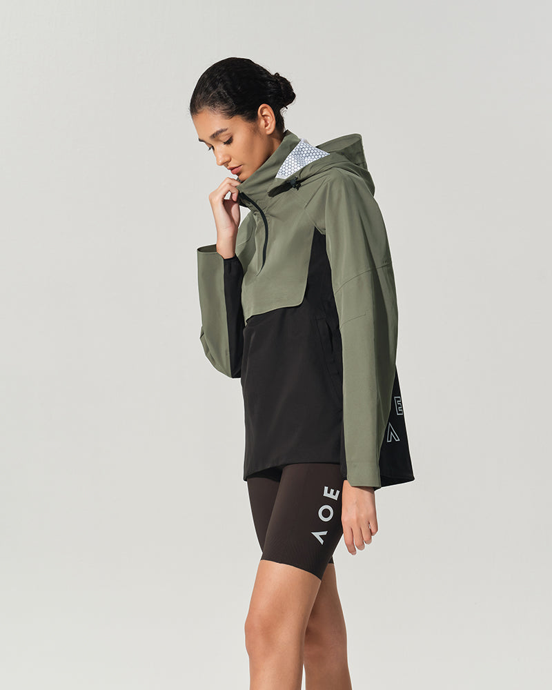 womens waterproof cycling jacket with hood