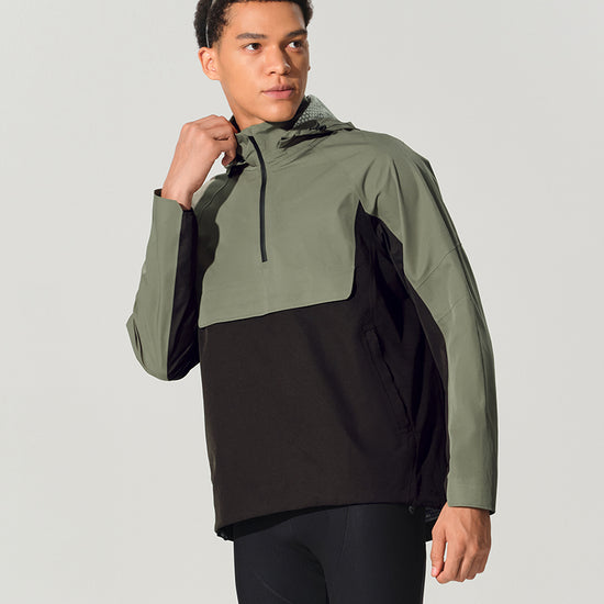 cycling rain jacket with hood