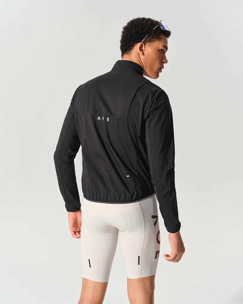 men's lightweight waterproof cycling jacket