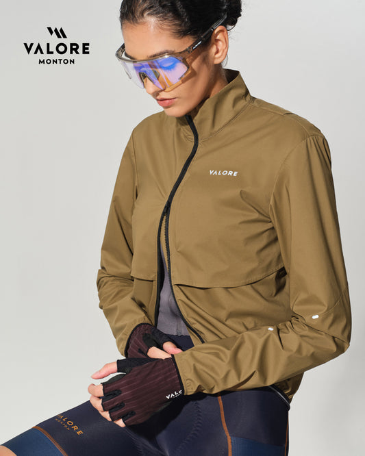 packable cycling rain jacket